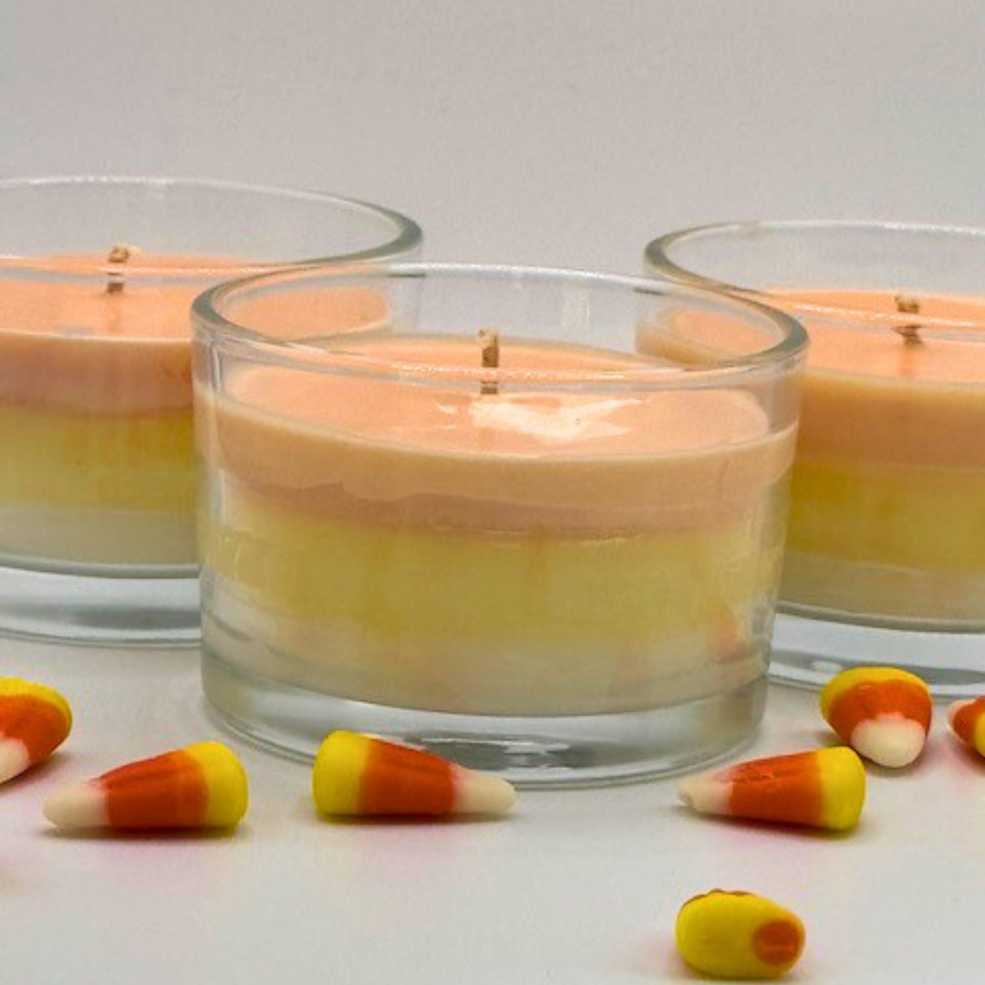 Candy Corn Candle