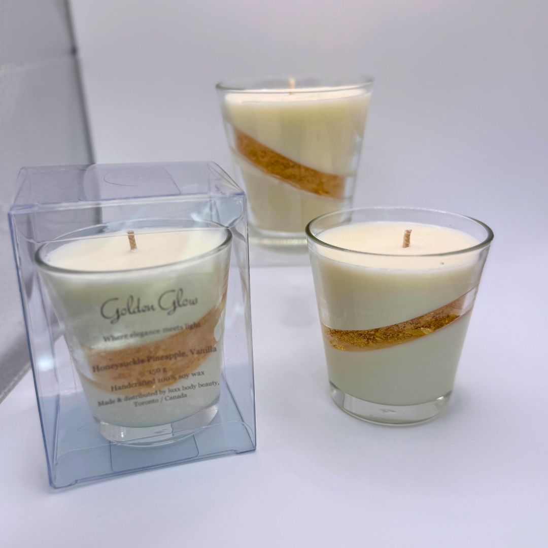 Golden Glow Candle
