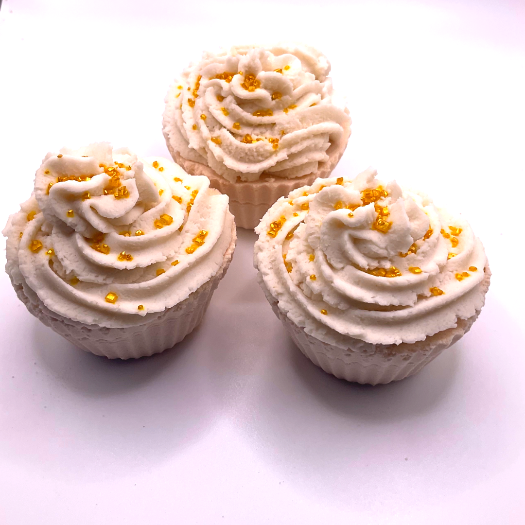 Ultimate Vanilla Bubble Bath Bomb Cupcake